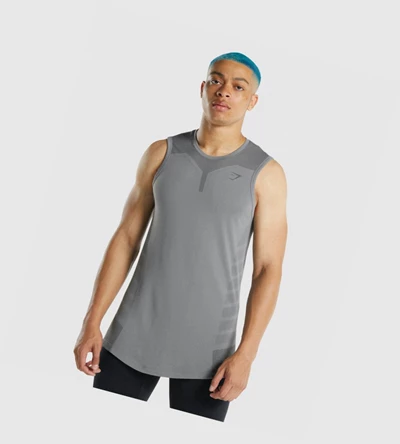 Gymshark 315 Singlet Herre Grå | GYBJEH267