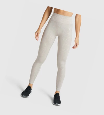 Gymshark Adapt Animal Seamless High Waisted Leggings Dame Grå | KCAIES974