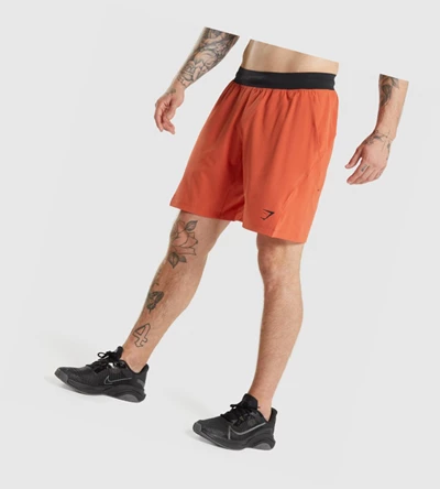 Gymshark Apex Functional 9" Shorts Herre Rød | JGHZPV510