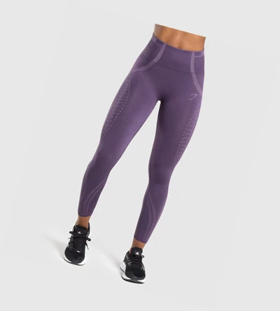 Gymshark Apex Seamless High Waisted Leggings Dame Lilla Lyse Lilla | JCKAGW371