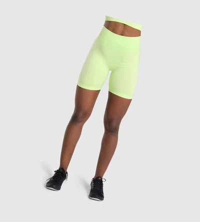 Gymshark Apex Seamless Shorts Dame Grønn Lyse Grønn | LBVHAW298