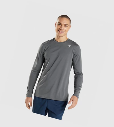 Gymshark Arrival T-skjorte Herre Grå | BJXSPL478