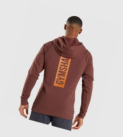 Gymshark Bold Klær Herre Rosa Brune | KAWXCM639