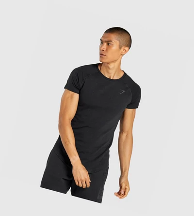 Gymshark Bold T-skjorte Herre Svarte | JVLEYG594