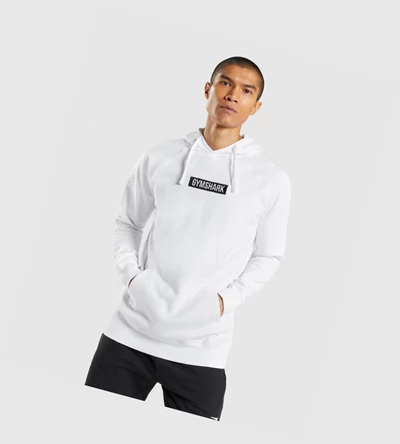 Gymshark Central Klær Herre Hvite | XKHASP489