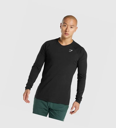 Gymshark Critical 2.0 T-skjorte Herre Svarte | DSBHRO650