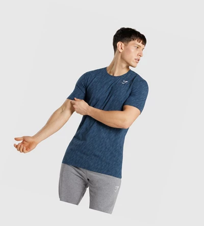 Gymshark Critical Regular Fit T-skjorte Herre Turkis | NGZWBV517