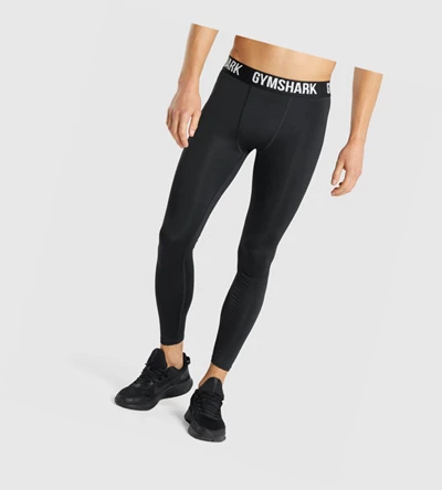 Gymshark Element Baselayer Joggebukser Herre Svarte | OEJAQY271