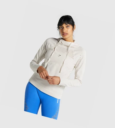 Gymshark Energy Seamless Klær Dame Pisket Krem | AYUJIQ132