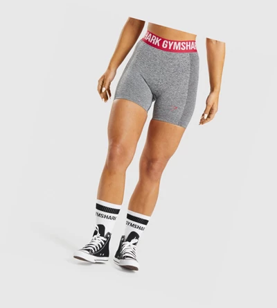 Gymshark Flex Shorts Dame Grå | SVMQFZ285