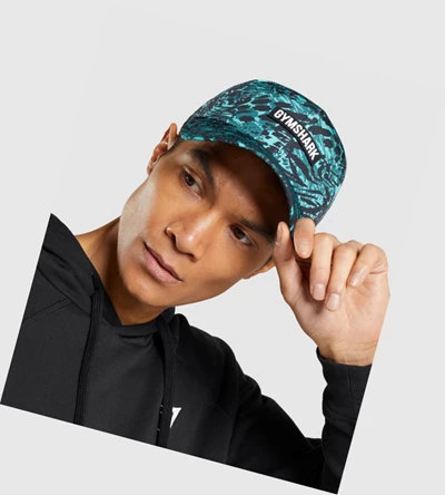 Gymshark Manimal Snapback Headband Herre Turkis | ETNXAF293