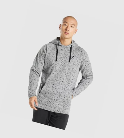 Gymshark Micro Print Klær Herre Lyse Grå | ACWJPQ042