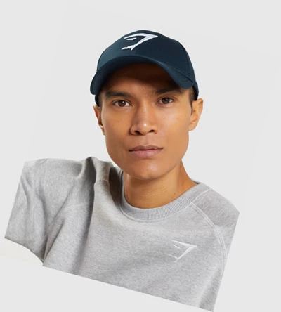 Gymshark New Era 9FORTY Adjustable Headband Dame Blå | NSGQDI018