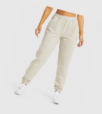 Gymshark Rest Day Sweats Joggebukser Dame Beige | XZCLEV583