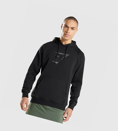 Gymshark Sharkhead Infill Klær Herre Svarte | SAUHYD023