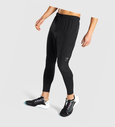 Gymshark Speed Joggebukser Herre Svarte | KRVBNC409