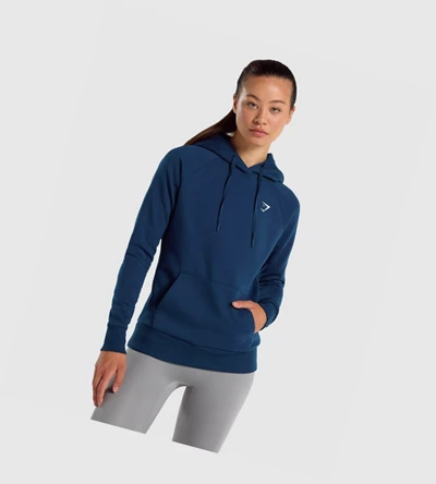 Gymshark Trenings Klær Dame Marineblå | YVKWZH567