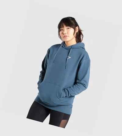 Gymshark Trenings Oversized Klær Dame Turkis | JKOQNW852