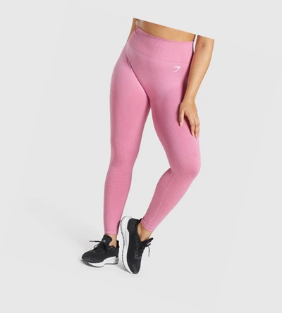 Gymshark Vital Seamless 2.0 High Waisted Leggings Dame Rosa | RNVGET703