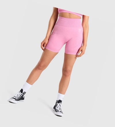 Gymshark Vital Seamless 2.0 Shorts Dame Rosa | OVZXRH275