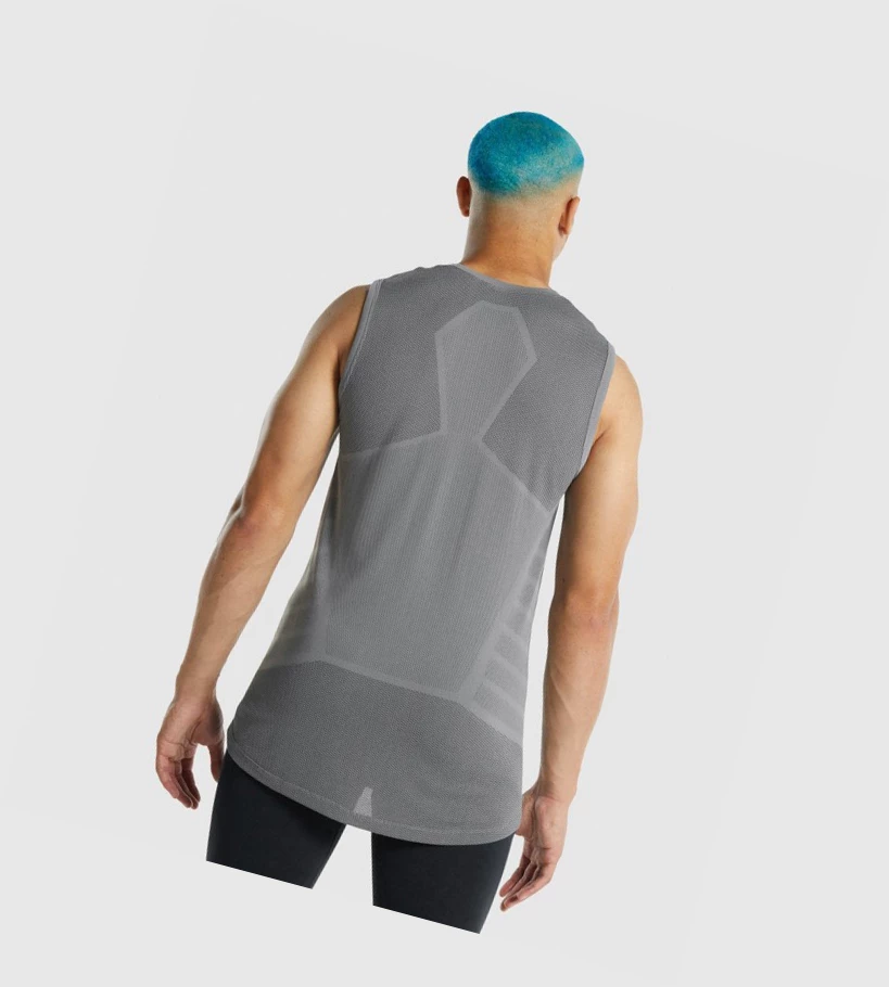 Gymshark 315 Singlet Herre Grå | GYBJEH267