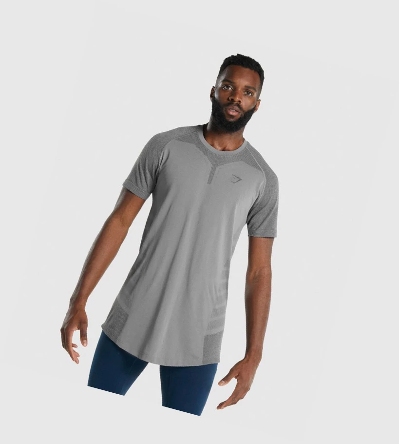 Gymshark 315 T-skjorte Herre Grå | JCKMBY357