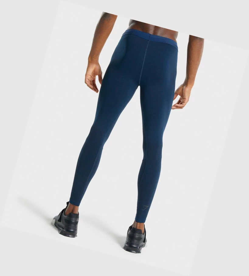 Gymshark 315 Tights Joggebukser Herre Marineblå | ZSVGJC527