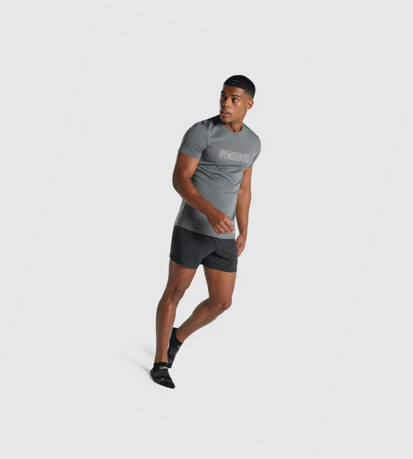 Gymshark Ankle Performance Sokker Herre Svarte | WHXLQN752