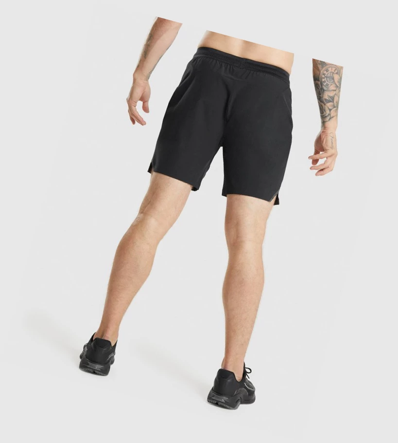 Gymshark Apex Perform Shorts Herre Svarte | PSJIVC257