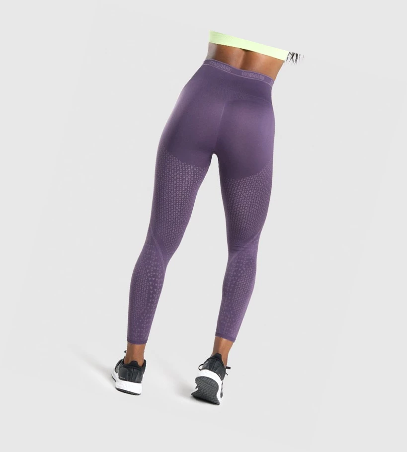 Gymshark Apex Seamless High Waisted Leggings Dame Lilla Lyse Lilla | JCKAGW371