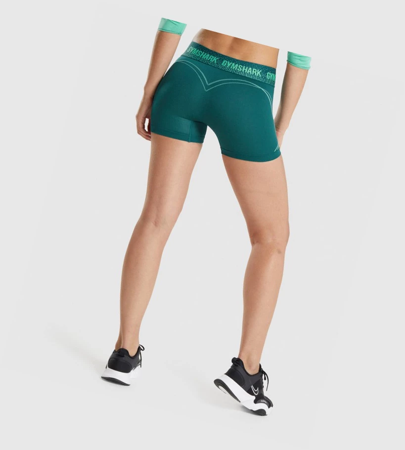 Gymshark Apex Seamless Low Rise Shorts Dame Turkis | PBQIDF759