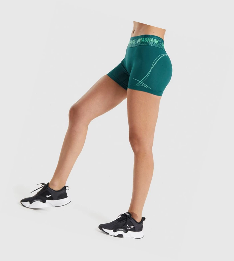 Gymshark Apex Seamless Low Rise Shorts Dame Turkis | PBQIDF759