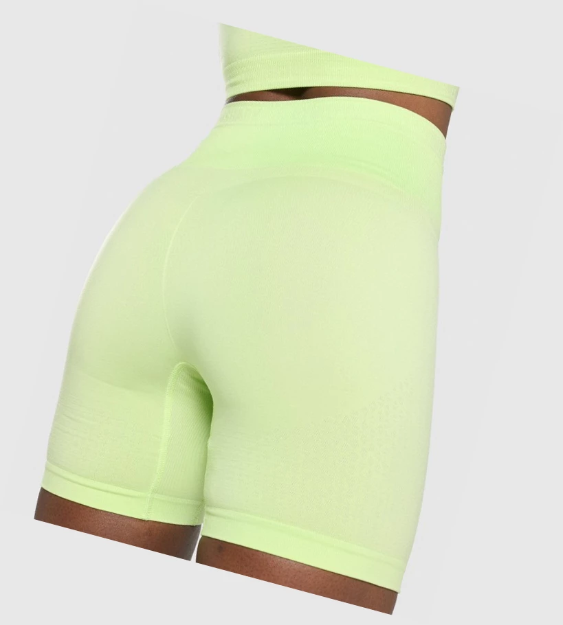 Gymshark Apex Seamless Shorts Dame Grønn Lyse Grønn | LBVHAW298