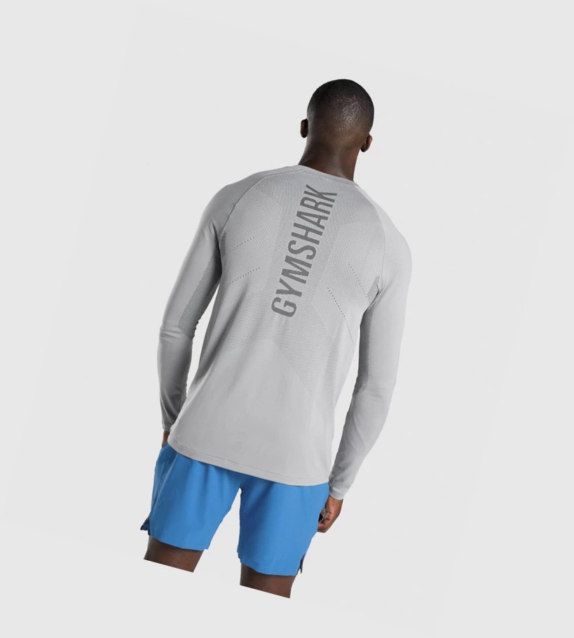 Gymshark Apex Seamless T-skjorte Herre Grå | PDNJZV279