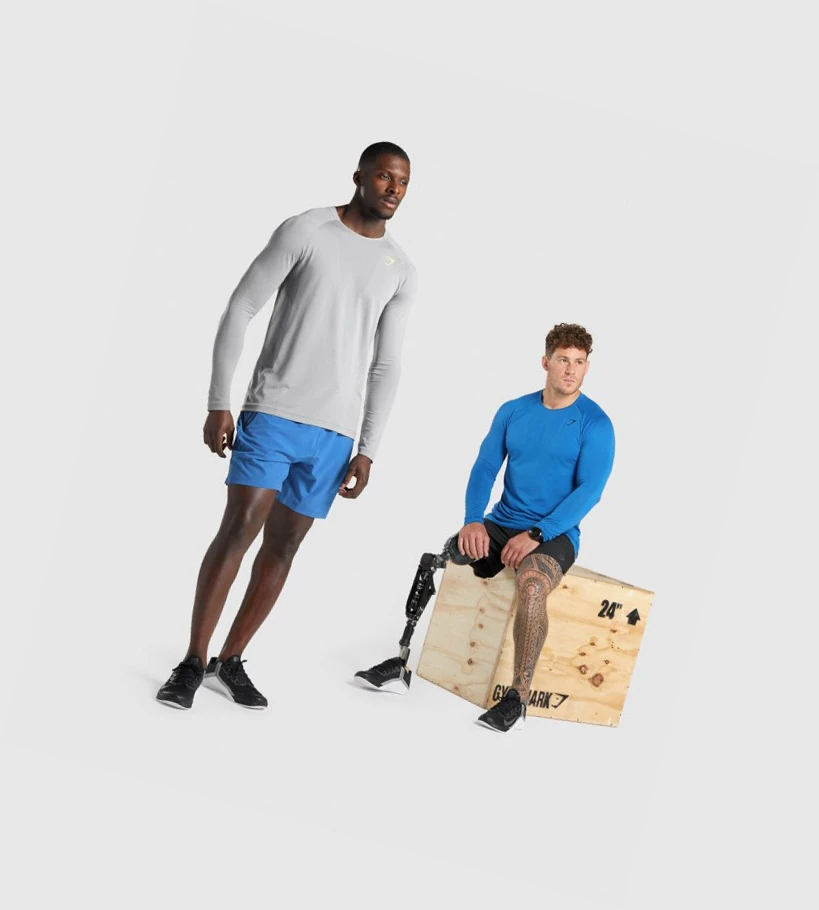 Gymshark Apex Seamless T-skjorte Herre Grå | PDNJZV279