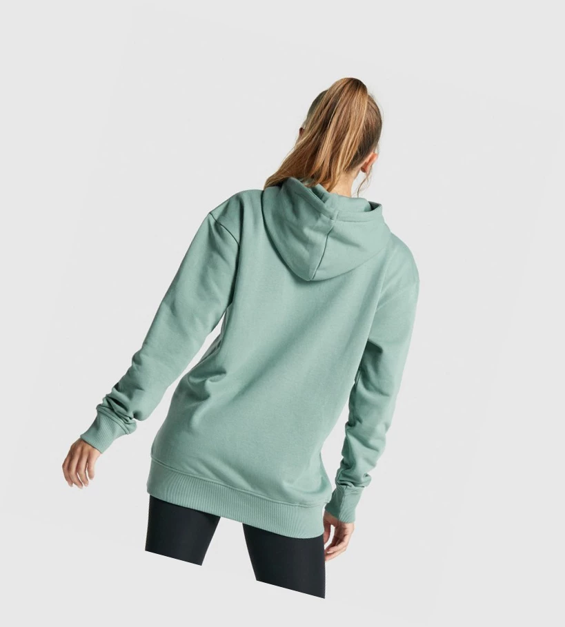 Gymshark Apollo Grafiske Oversized Klær Dame Lyse Grønn | TSKPWR136