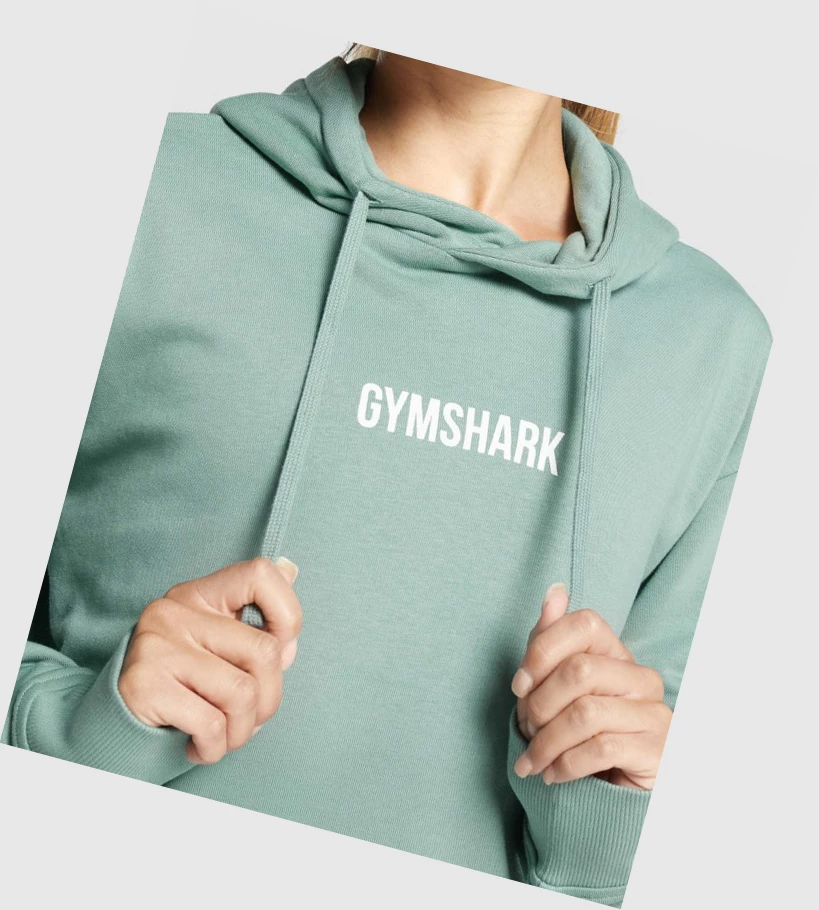 Gymshark Apollo Grafiske Oversized Klær Dame Lyse Grønn | TSKPWR136