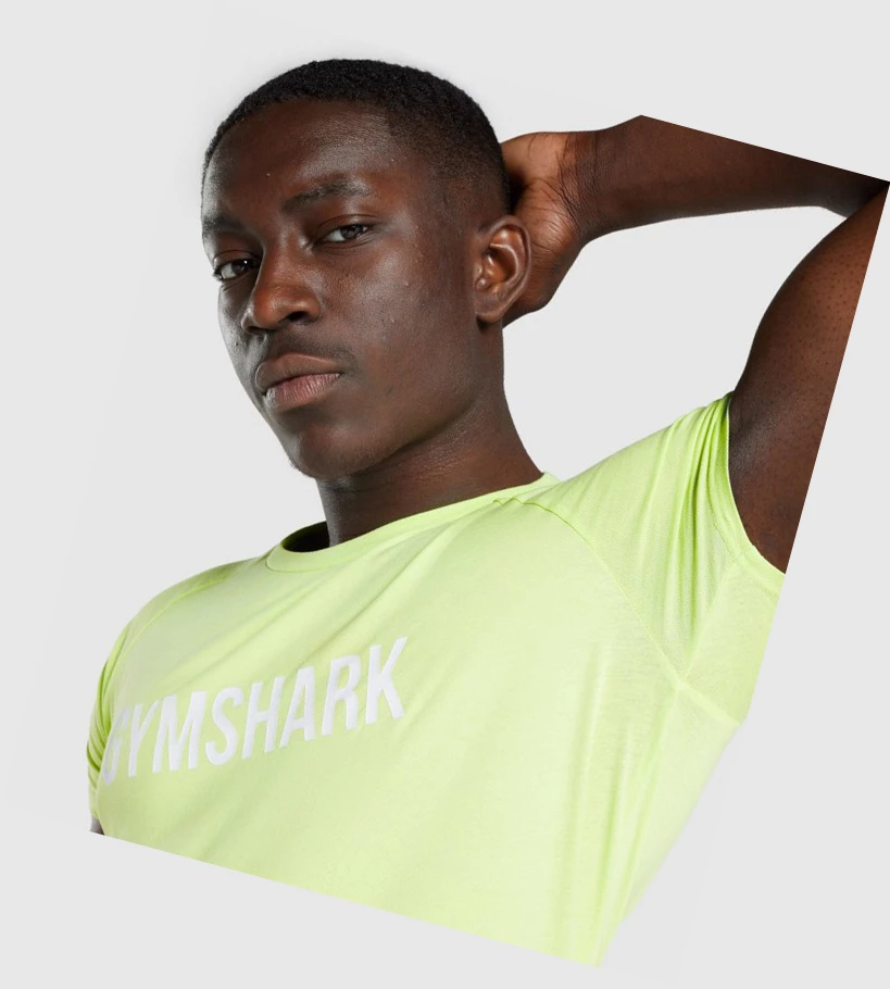 Gymshark Apollo T-skjorte Herre Grønn | LVNJED109