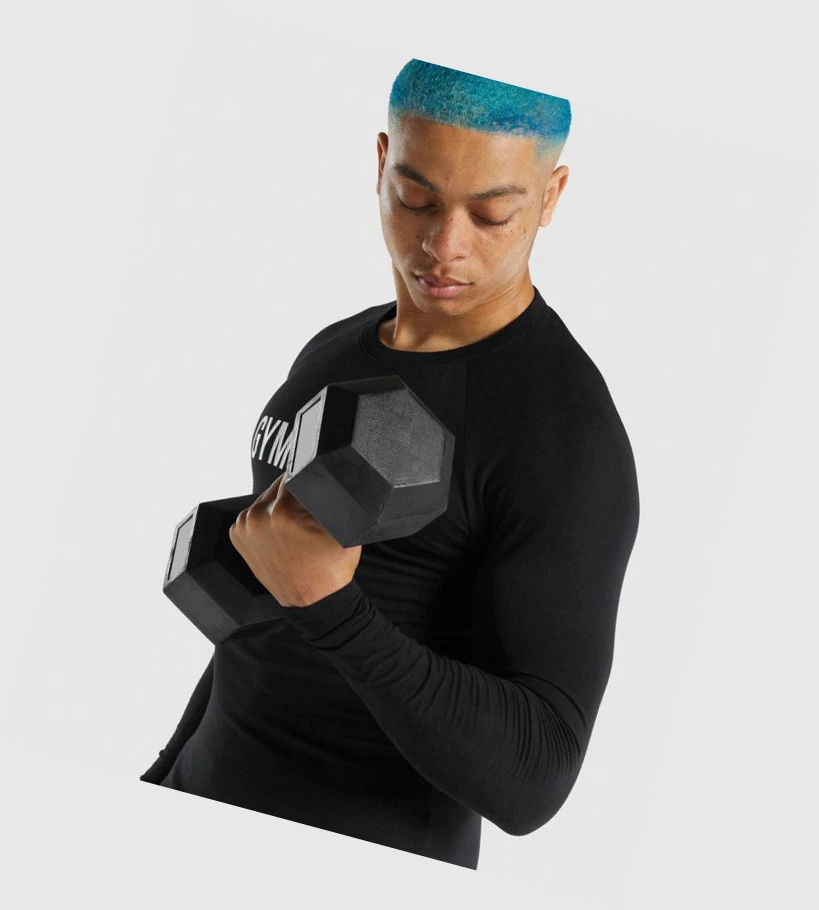 Gymshark Apollo T-skjorte Herre Svarte | QBLVXO647