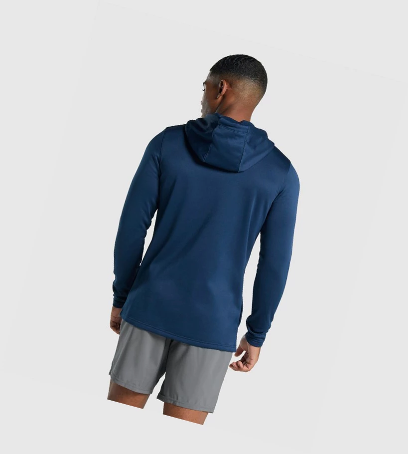 Gymshark Arrival Klær Herre Marineblå | OARJFB802