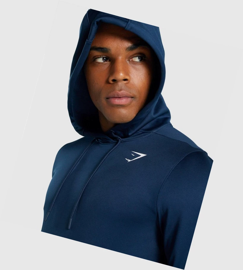 Gymshark Arrival Klær Herre Marineblå | OARJFB802