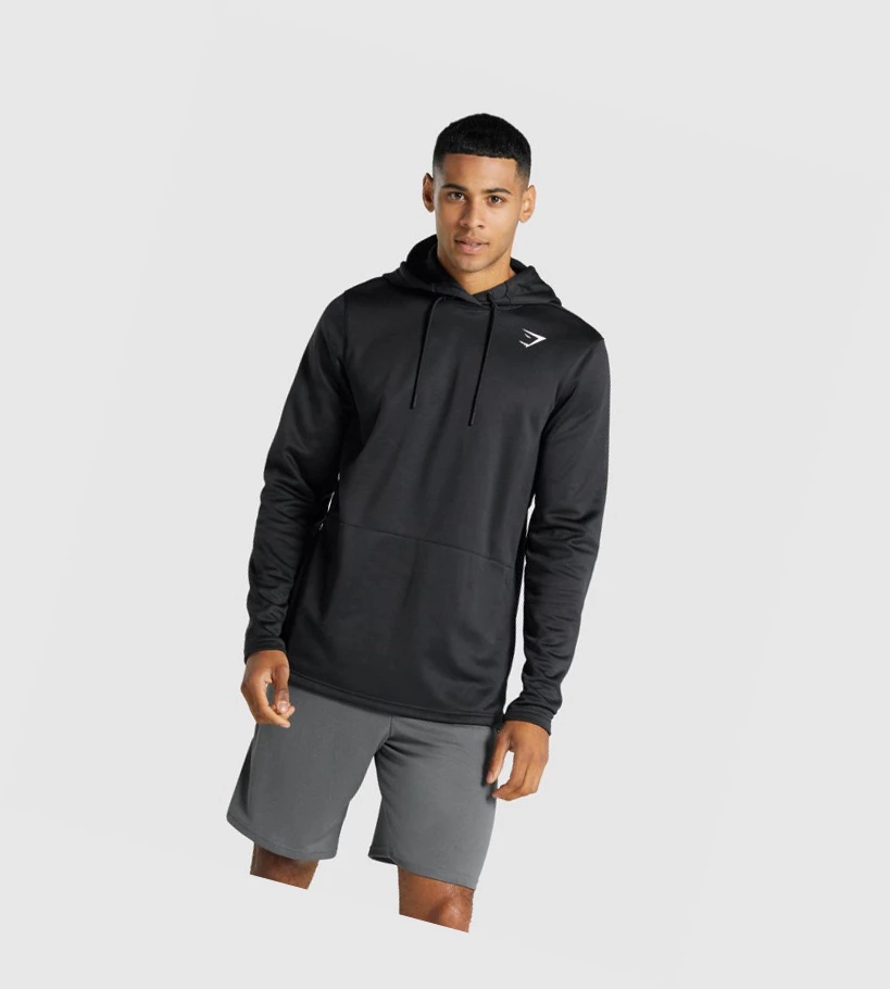 Gymshark Arrival Klær Herre Svarte | AHPSRX358