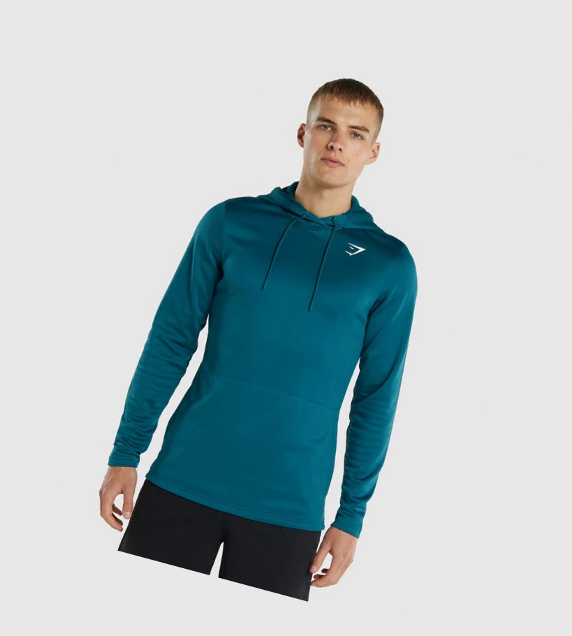 Gymshark Arrival Klær Herre Turkis | EQOHLN802