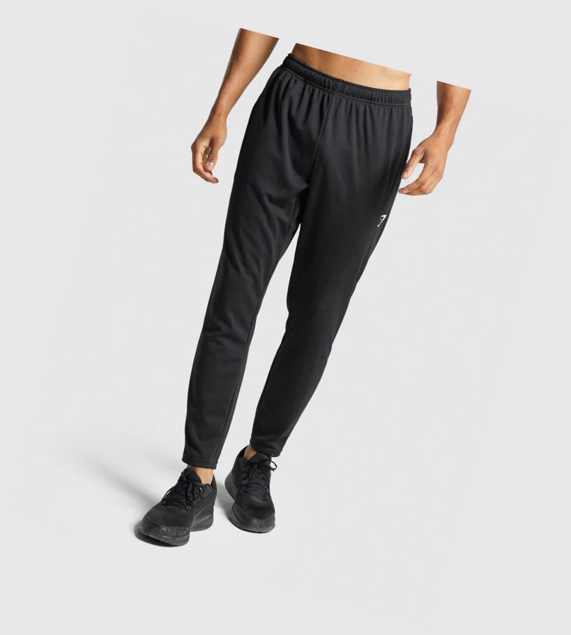 Gymshark Arrival Knit Joggebukser Herre Svarte | YMLIUO947