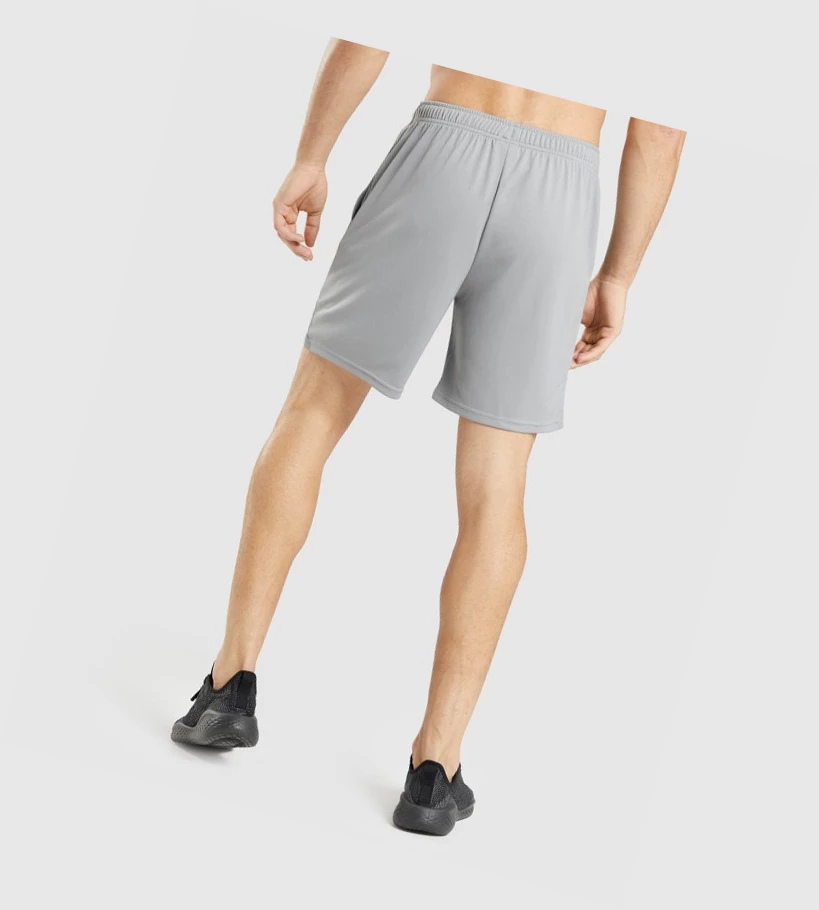 Gymshark Arrival Knitted Shorts Herre Grå | DVIBSU953