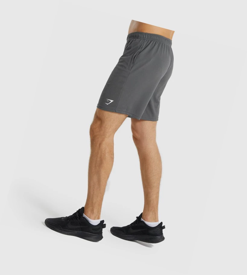 Gymshark Arrival Knitted Shorts Herre Grå | RXEHCY957