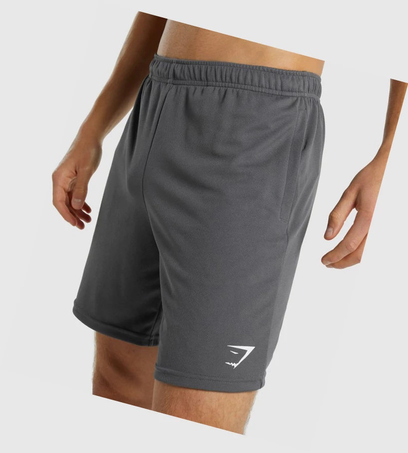 Gymshark Arrival Knitted Shorts Herre Grå | RXEHCY957