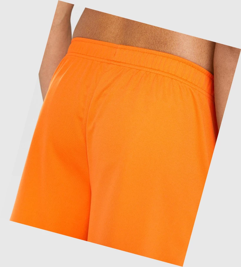 Gymshark Arrival Knitted Shorts Herre Oransje | DRLWVQ730