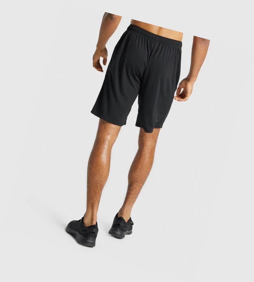 Gymshark Arrival Knitted Shorts Herre Svarte | YMIVGU902