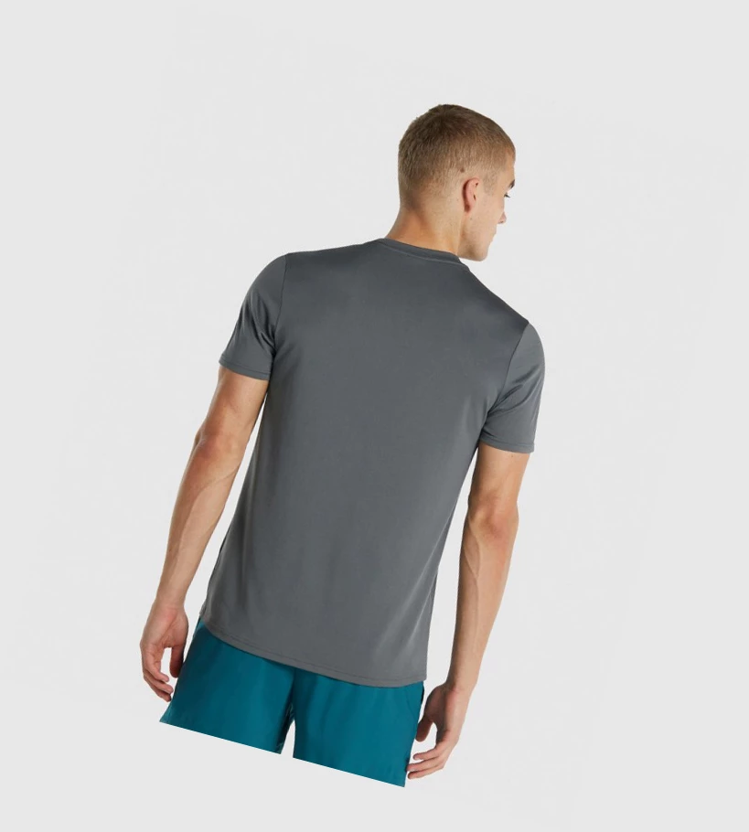 Gymshark Arrival Regular Fit T-skjorte Herre Grå | HJTBXU802